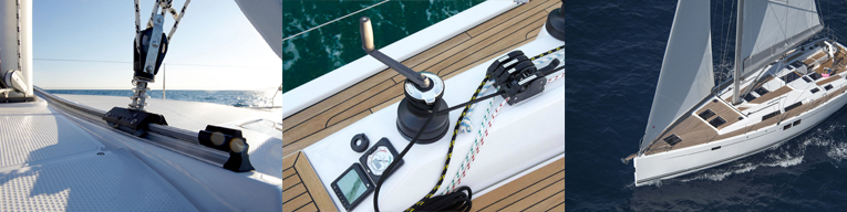 Yachten mit Selbstwendefock von Hanse Yachts©hanseyachts