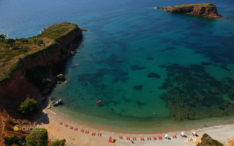 Malerische Bucht auf der Insel Alonissos