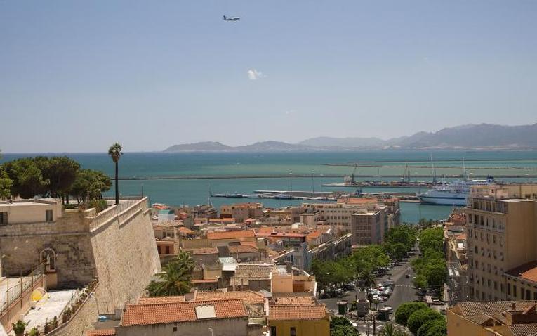 Aussicht über Cagliari