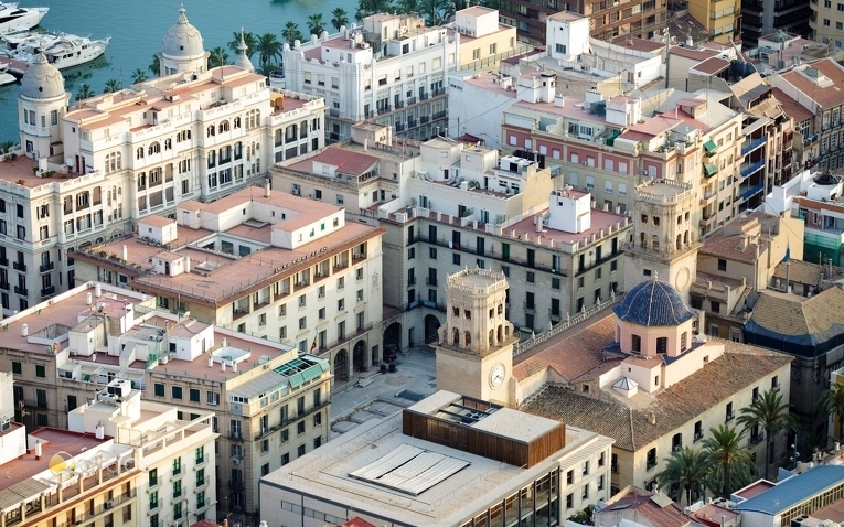 Plaza Mayor und Rathaus von Alicante