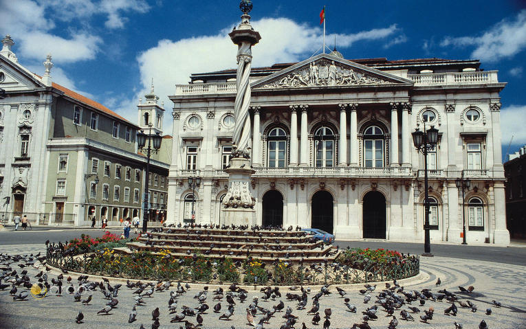 Praca do Municipio in Lissabon