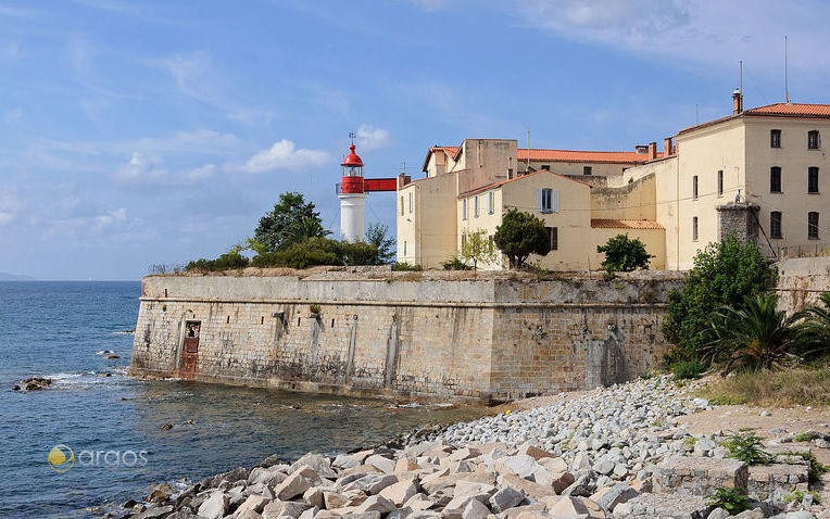 Zitadelle in der Hauptstadt von Korsika Ajaccio