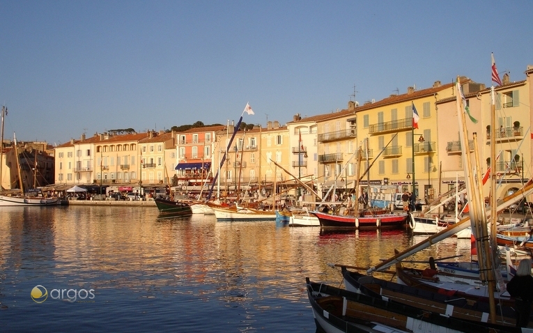 Boote im Hafen von St. Tropez