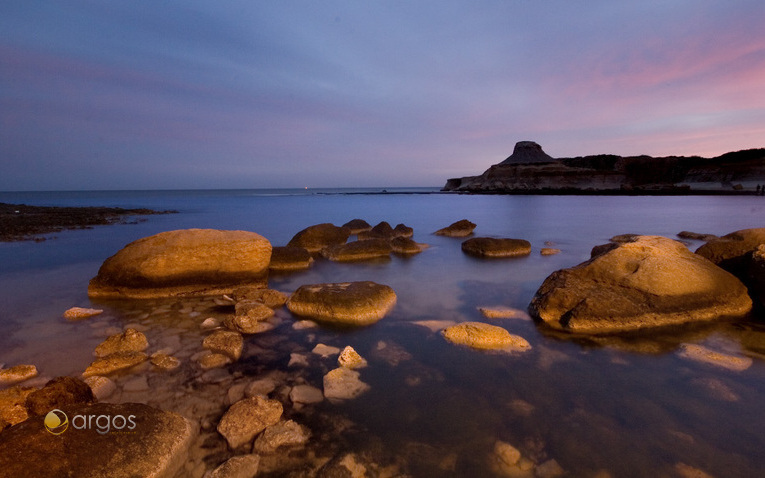 Bucht Qbajjar in der Nähe der Ortschaft Marsalforn auf der Insel Gozo