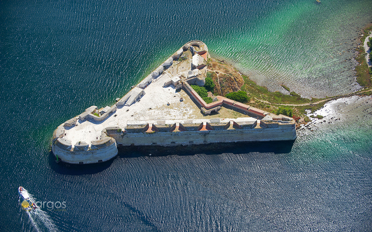 Fort St. Nicholas in Šibenik im Herzen der Adria
