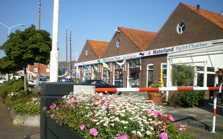 Hauptgebäude von Waterland Charter in Holland