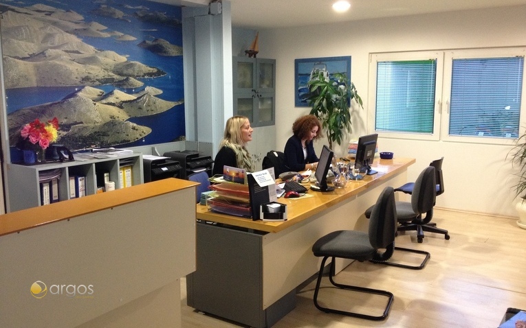 Büro von Asta Yachting in der Marina Dalmatia 