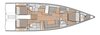 Grundriss Oceanis Yacht 54